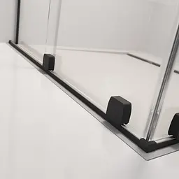 Душові двері Radaway Furo Black KDJ 62,2x200 прозоре скло, чорний (10104622-54-01L) - мініатюра 3