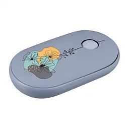 Комп'ютерна миша 2E MF300 FLORA:MALLOW Silent WL BT синій teh0014093 - мініатюра 5
