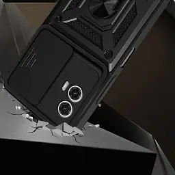 Панель BeCover Military для Motorola Moto G73 Black (709982) - мініатюра 3