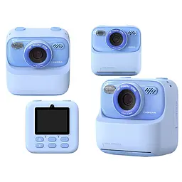 Дитяча камера миттєвого друку Instant Print Camera P79 (Синій) - мініатюра 4