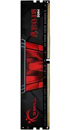 Модуль памятi DDR4 16GB/2666 G.Skill Aegis (F4-2666C19S-16GIS) - мініатюра 3