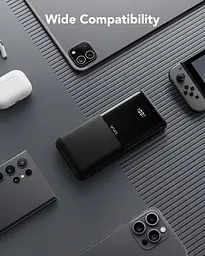 Повербанк VRURC Power Bank 20000 мА·год, портативний зарядний пристрій USB C 20 Вт - мініатюра 3
