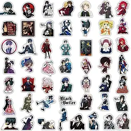 Стікерпак GeekLand Black Butler 100 штук - мініатюра 3