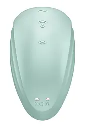 Стимулятор Satisfyer Pearl Diver Вакуумний кліторальний у вигляді мушлі, 9.1х5.1 см мятний - мініатюра 4