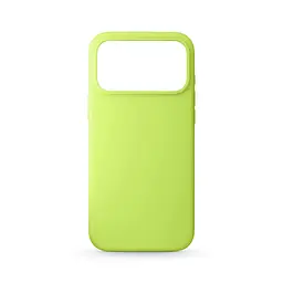 Силиконовый чехол с MagSafe для Apple iPhone 17 Pro Max, ICON2 MagCase, желтый, противоударный, панель с мягкой подкладкой, защита всего корпуса, поддержка беспроводной зарядки, совместим с защитными стеклами и пленками, ArmorStandart (ARM88994)
