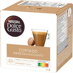 Набір кави в капсулах Nescafe Dolce Gusto Cortado Espresso Macchiato 302.4 г (3 пак. x 100.8 г) - мініатюра 2