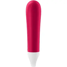 Віброкуля на акумуляторі Satisfyer Ultra Power Bullet 1 Red - мініатюра 3
