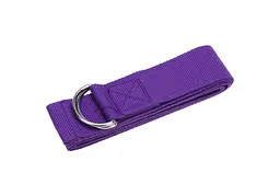 Ремінь для йоги EasyFit Фіолетовий (EF-1830-V) - мініатюра 3
