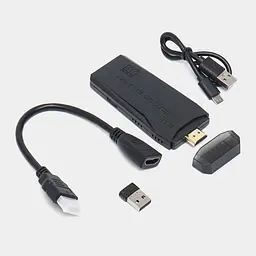 Ігрова консоль Data Frog M8 RK3032 Game Stick Lite 64GB ТВ приставка геймстик + 40000 відеоігор - мініатюра 4