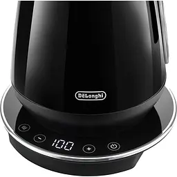 Електрочайник Delonghi Eclettica SpecialTea KBY 2011 BK [148607] - мініатюра 2