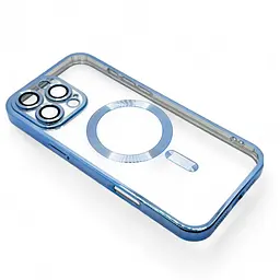 Чохол-накладка BeCover TPU Chrome Case (MagSafe) для Apple iPhone 16 Pro Sierra Blue (712082) - мініатюра 5