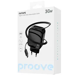 Зарядний пристрій Proove Fixtape GaN (Type-C) 30W black (WCFP30010201) - мініатюра 4