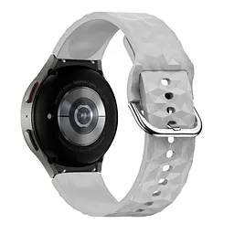 Ремінець для Samsung Galaxy Watch 4 44mm - серій ширина кріплення 20мм силікон Watchbands Diamond (W28-4WB10289017) - мініатюра 2