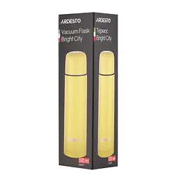 Термос Ardesto Bright City 500 мл, жовтий (AR2650YL) - мініатюра 5