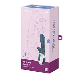 Анальний вібратор надувний Satisfyer Air Pump Booty 2 Satisfyer SO8410 95875 - мініатюра 3