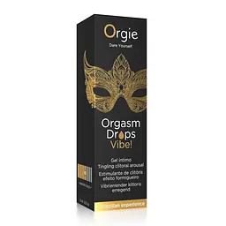 Кліторальні краплі з вібрацією Orgasm Drops Vibe!,15 мл Orgie (Бразилія-Португалія) - мініатюра 3