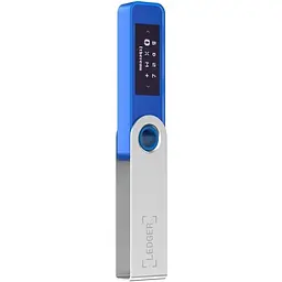 Апаратний гаманець для криптовалют Ledger Nano S Plus Deepsea Blue (LNSPDB) - мініатюра 3