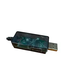 Кабель живлення USB to DC 5.5x2.1mm 0.8m 12V 1.5A XoKo (DC-5-12-1,5A) - мініатюра 5