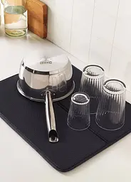 Килимок для сушіння посуду IKEA темно-сірий, 44×36 см - мініатюра 3