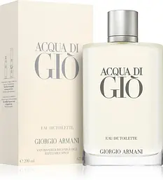 Туалетна вода Giorgio Armani Acqua Di Gio 200 мл - мініатюра 2