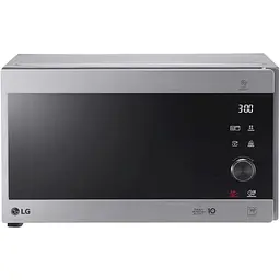 Мікрохвильова піч LG MH6565CPS, комбінована мікрохвильова піч, 25 л, 1150 Вт, нержавіюча сталь