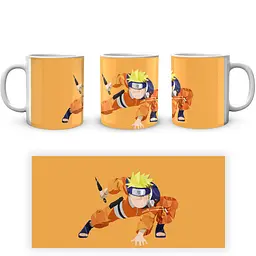 Кухоль GeekLand Наруто Naruto У стійці Вектор Без контуру NA.02.307 330 мл білий - мініатюра 3