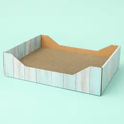 Дряпка-лежак Trixie для котів з котячою м'ятою картон імітація дерева 45х12х33 см [CD] - мініатюра 2