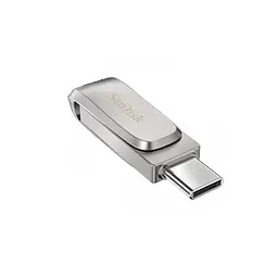 USB флеш накопичувач SanDisk 256GB Ultra Dual Drive Luxe USB 3.1 + Type-C (SDDDC4-256G-G46) - мініатюра 2