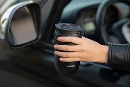 Термокухоль Ardesto Cosy 400 мл Чорний AR2640BT - мініатюра 3