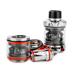 Атомайзер, що обслуговується для вейпу Uwell CROWN 5 24mm 2ml Silver (10813) - мініатюра 3