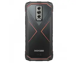 Смартфон Doogee Blade 10 Pro 6/256 GB black red - мініатюра 3