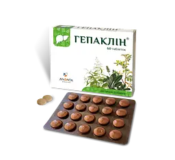 Гепаклін таб. в/плів. обол. №60 (20х3) Ананта (Індія)
