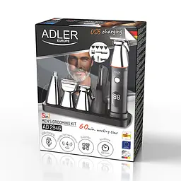 Машинка для стрижки (тример) Adler AD 2946 5 в 1 - мініатюра 10