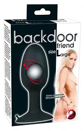 Анальна пробка - Backdoor Friend L - мініатюра 3