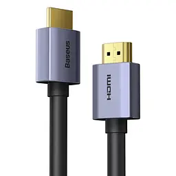 Кабель Baseus High Definition Series Graphene Cable HDMI to HDMI 4K Adapter 1.5m WKGQ020101 Black - мініатюра 2
