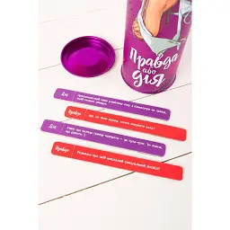 Настільна гра 18+ Fun Games Shop Правда або Дія: для Пар, українська (FGS18) - мініатюра 2
