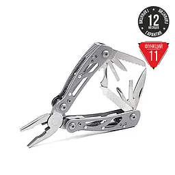 Мультитул Ganzo Multi Tool (G104S), Сріблястий - мініатюра 2