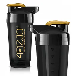 Шейкер спортивний 4FIZJO Ultra 700 мл Black/Gold (P-5905973407038) - мініатюра 10