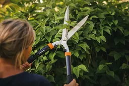 Ножиці Fiskars Solid HS21 для живої огорожі (1026827) - мініатюра 4