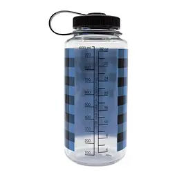 Пляшка Nalgene 1L WM Plaid Blue (1053-682020-0131) - мініатюра 2