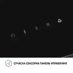 Витяжка декоративна похила PERFELLI DNS 6482 D 850 BL LED - мініатюра 7