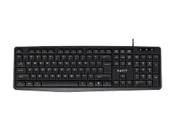 Дротова клавіатура HAVIT HV-KB2006 USB Black HAVIT (27082-000)