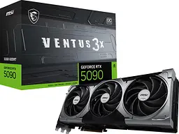 Відеокарта MSI RTX 5090 32G VENTUS 3X OC (RTX 5090 32G VENTUS 3X OC) (GDDR7, 512 bit, PCI-E v5.0 x16) - мініатюра 9