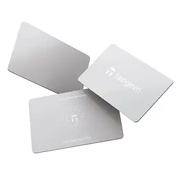 Криптогаманець Tangem Wallet 2.0 Stealth White — набір з 3 карток Білий Стелс (TG-WSTEALTH)