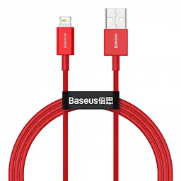 Кабель Baseus Superior Series Fast Charging Cable USB to Lightning 2,4A 1m CALYS-A09 Red