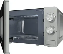 Мікрохвильова піч, 20л, мех. керув., 800Вт, сріблястий Gorenje kuh0015139 - мініатюра 4