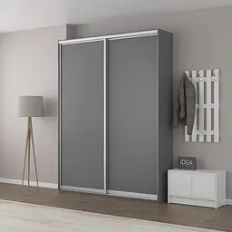 Шафа-купе Idea серія 1 180 x 60 x 240 см Антрацит