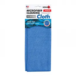 Ганчірка Nowax з мікрофібри For Cleaning 30х30см синя(NX67330)