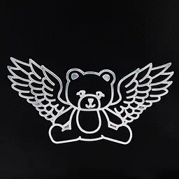 Рюкзак шкільний YES TS-47 Angel Bear 45,5х31,5х15,5 см Чорний (559914) - мініатюра 8
