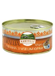 Каша гречана з м'ясом курки Kaniville 325 г